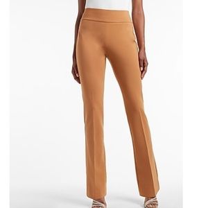 Express High Waisted Luxe Comfort Knit Bootcut Columnist Pant, Size S